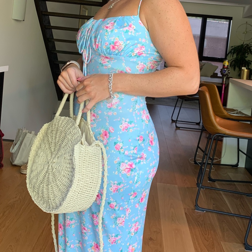 Blue summer dress
